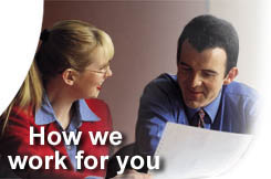 How we work for you